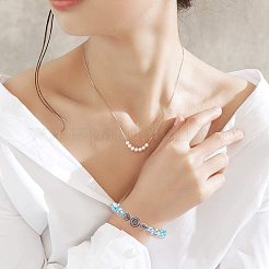 Сплавочные овальные бусины тибетского стиля  TIBE-PH0004-65AS