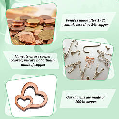 2 шт. медные соединительные кольца KK-OC0001-54