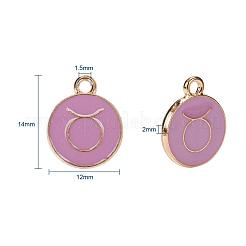 2 комплект 2 стилей позолоченных сплавов с эмалью&nbsp;ENAM-YW0001-28B