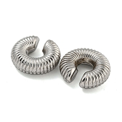 Anlaufgeschützte Spiralringe 304 Edelstahl Manschettenohrringe für Damen&nbsp;EJEW-G393-01A-P