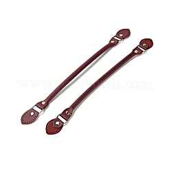 Конец листа кожа из микрофибры пришивка ручек сумки FIND-D027-12F