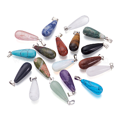 Подвески из натуральных и синтетических драгоценных камней в стиле 18 шт.&nbsp;G-KS0001-13