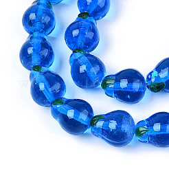 Perles vernissées manuelles&nbsp;LAMP-T022-04D