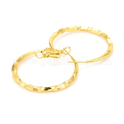 Boucles d'oreilles en laiton&nbsp;EJEW-F273-03G