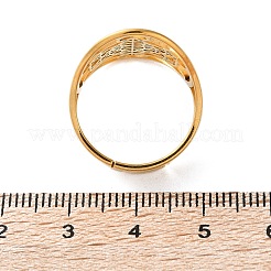 Регулируемое кольцо из нержавеющей стали 304 «Звезда Давида»&nbsp;LS-RJEW-P037-05G