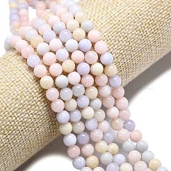 Натуральный Malaysia нефритовые бусы пряди&nbsp;G-L645-A01-6mm-26