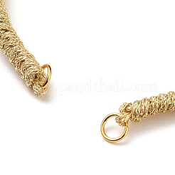 Регулируемый плетеный браслет из полиэфирного шнура AJEW-JB00763-01