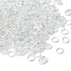 鉄オープン丸カン  ラウンド  銀  21ゲージ  5x0.7mm  内径：3.6mm  約1000個/50g&nbsp;IFIN-YW0001-41S