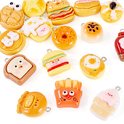 3 комплект из 48 подвесок из непрозрачной смолы&nbsp;RESI-TA0004-75