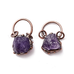 Подвески из натуральных аметистов G-M383-26A