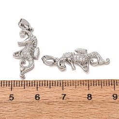 Messing micro pave klare zirkonia anhänger&nbsp;CU-CBAAA19-01P