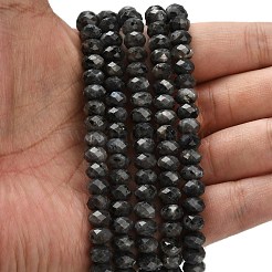 Натуральные нити бус из ларвикита G-Z111-A42