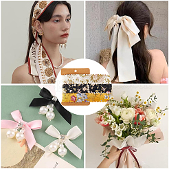 1 комплект полиэстеровой ленты с цветочным принтом OCOR-CY0002-38A