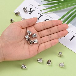 Тибетского стиля колпачков TIBEB-00864-AS-NR