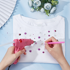 84 г 14 стиля АБС пластик имитация жемчуга кабошоны SACR-OC0001-06