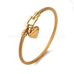 Браслеты с подвесками из нержавеющей стали 304&nbsp;LS-BJEW-K280-03G