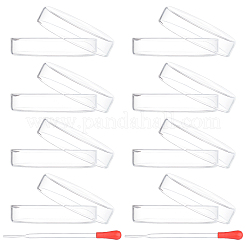 Плоская круглая стеклянная биохимическая чашка Петри GLAA-OC0001-17