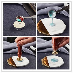 Wachssiegelstempelset&nbsp;AJEW-WH0208-385
