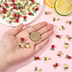 120шт 3 цвета акриловые подвески&nbsp;OACR-SC0002-58