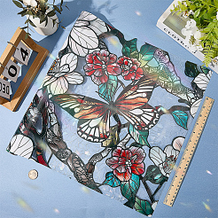 Статические наклейки из пвх&nbsp;DIY-WH20047-01A-032