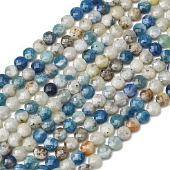Fili di perle di azzurrite blu naturale&nbsp;GG-CBA9631-D15-01