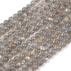 Natur Labradorit Perlen Stränge&nbsp;G-H337-A02-02