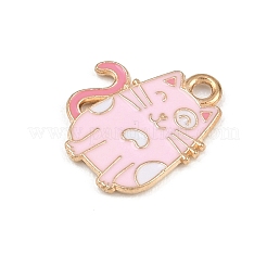 Подвески из сплава с эмалью ко дню святого валентина&nbsp;ENAM-I084-01KCG-03