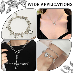 800 шт. 4 стиля разъемных колец из нержавеющей стали 304 STAS-BBC0006-17