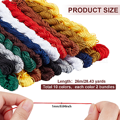 20 пачка 10 цвета нейлоновой нити нейлоновая нить NWIR-PH0002-37