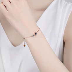 6 шт. 3 стиля 925 удлинитель цепи из стерлингового серебра FIND-BBC0003-30