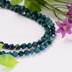 Крашеные и с подогревом природных драгоценных камней нити тигровый глаз шарик G-J331-24-10mm