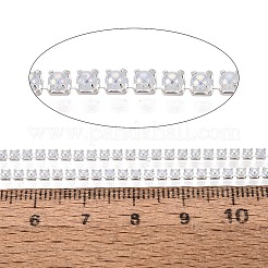 Catene da tennis in ferro e plastica ABS con perle artificiali&nbsp;CH-Q006-01A-16