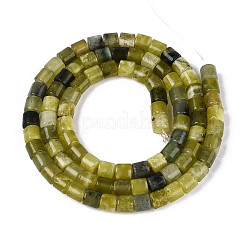 Природного нефрита Xiuyan бисер нитей&nbsp;G-T141-86B-02