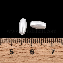 Perles d'imitation perles en plastique ABS&nbsp;PL-CBA8DB3-16