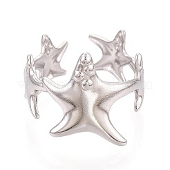 Кольца-манжеты из нержавеющей стали 304 для женщин&nbsp;RJEW-N052-09P