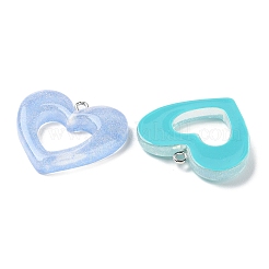 Полые подвески из полупрозрачной смолы RESI-A025-10