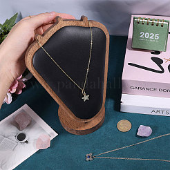 Деревянные подставки для ожерелий в форме бюста&nbsp;NDIS-WH0003-018E