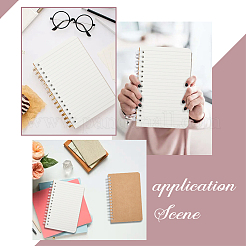 10 шт. бумажные блокноты на спирали&nbsp;AJEW-GO0002-88