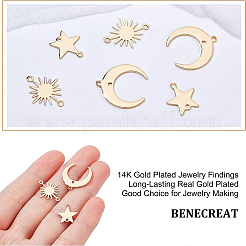 30 шт. 3 стильных латунных соединителя KK-BC0003-03