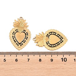 304 Edelstahl-Emaille-Anhänger&nbsp;STAS-K293-33G