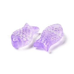 Perle di vetro verniciate a spruzzo trasparente&nbsp;X1-GLAA-I050-10B