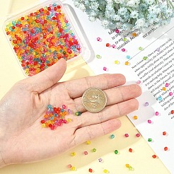 1000 шт. Прозрачные акриловые бусины&nbsp;TACR-YW0003-44