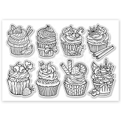 Timbri trasparenti in plastica pvc personalizzati&nbsp;DIY-WH0448-0265