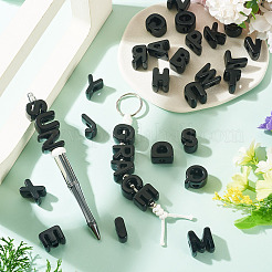 26pcs 26 Arten europäische Acrylperlen&nbsp;OACR-TA0004-86