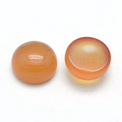 Natürlichen Karneol cabochons&nbsp;G-P393-R41-10mm