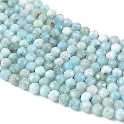Larimar Naturperlen Stränge&nbsp;G-K376-A03-4mm