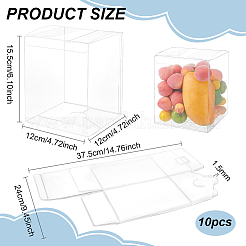 PVC-Aufbewahrungsboxen&nbsp;CON-WH0086-089