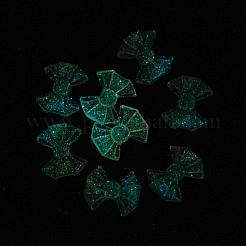 Светящиеся прозрачные кабошоны из смолы&nbsp;RESI-D013-07B