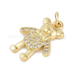 Стойки обшивки латунь микро проложить Циркон подвеску KK-H059-17G