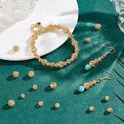 60 шт. 3 стиля латунные полые разделительные бусины&nbsp;KK-PH0010-39